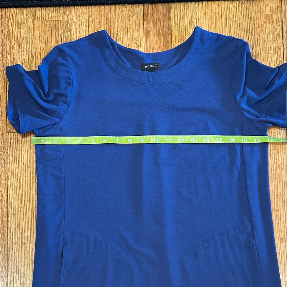 J. Jill Casual Purple T-Shirt Dress Size Small - Picture 12 of 13